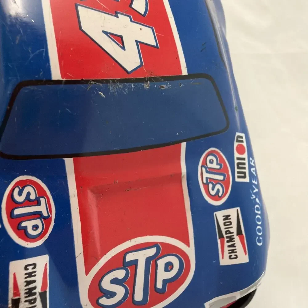 Rare Vintage Richard Petty 43 Tin Toy with Friction Motor Ja-Ru madein Hong Kong